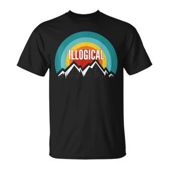 Illogical Vintage Retro Sunset T-Shirt - Monsterry DE
