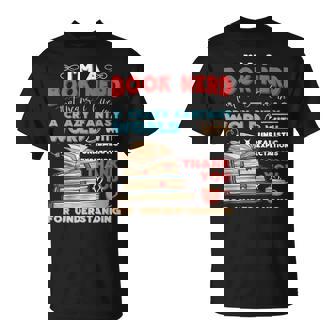 I'm Book Nerd I Live In Fantasy World Littérature Pour Amateur De Livre T-Shirt - Cadeauxyz