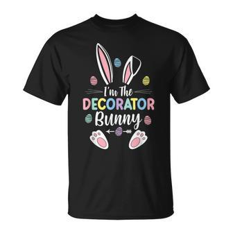 I'm The Decorator Bunny Matching Family Easter Day Party T-Shirt | Mazezy