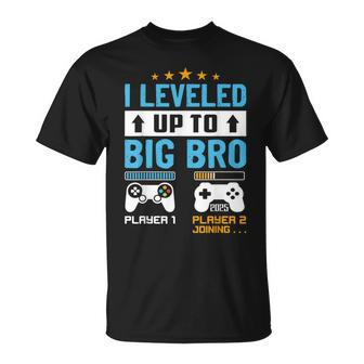 I'm Going To Be A Big Brother 2025 I Leveled Up To Big Bro T-Shirt - Monsterry