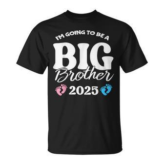 I'm Going To Be A Big Brother 2025 Pregnancy Announcement T-Shirt - Monsterry UK