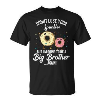 I'm Going To Be A Big Brother Again Pregnancy Announcement T-Shirt - Monsterry CA