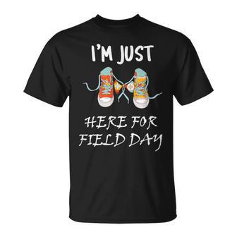 I'm Just Here For Field Day School Field Day School Spirit T-Shirt - Monsterry DE