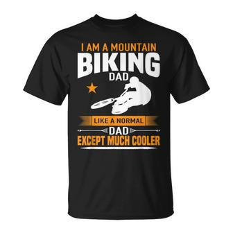 I'm A Mountain Biking Dad Mtb Cycling T-Shirt - Monsterry