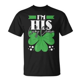 I'm His Shamrock Couple St Patrick's Day T-Shirt - Thegiftio UK