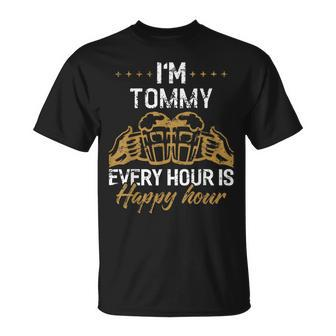 I'm Tommy Every Hour Is Happy Hour Tommys T-Shirt - Monsterry AU