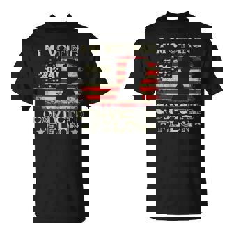 I'm Voting Convicted Felon Pro Trump 2024 T-Shirt | Mazezy