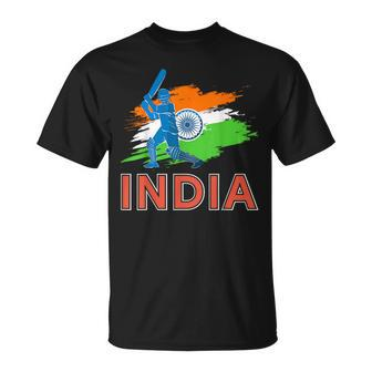 Indian Cricket Team India Cricket Team Fan Jersey T-Shirt - Seseable
