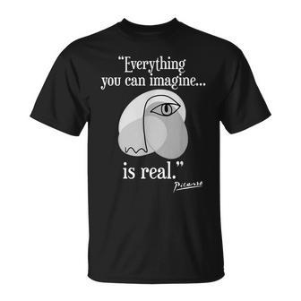 Inspirational Quote Pablo Picasso T-Shirt - Monsterry