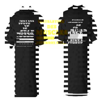 Instalation Des Muscles T-Shirt - Cadeauxyz