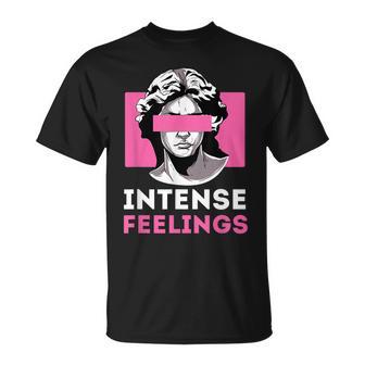 Intense Feeling Aesthetic Streetwear Roman Statue T-Shirt - Monsterry CA