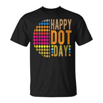International Dot Day 2022 Colorful Polka Dot Happy Dot Day T-Shirt - Monsterry DE