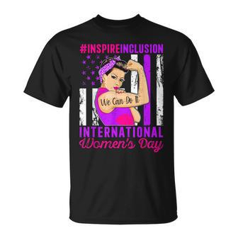 International Women's Day 2024 Inspire Inclusion 8 March T-Shirt | Mazezy