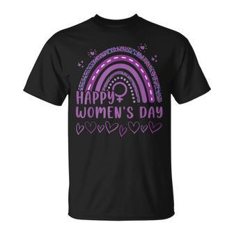 International Women's Day 2024 Women's Rainbow T-Shirt - Seseable