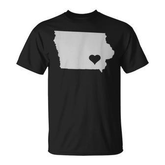 Iowa Love Iowa Home T-Shirt - Monsterry