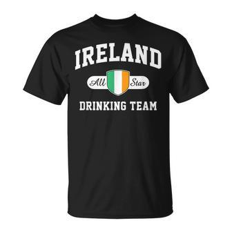Ireland All Star Drinking Team T-Shirt - Monsterry AU