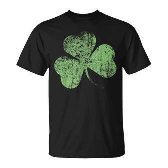 Irish Shamrock Ireland Emblem Flag Shamrock Vintage T-Shirt - Monsterry