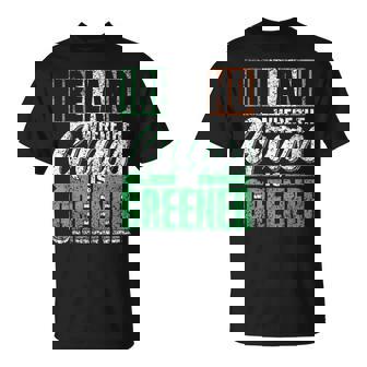 Irlanda Donde La Hierba Es Máserde Irlandés Irlanda Camiseta unisex - Regaloses
