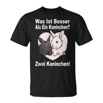 Was Ist Besser As A Rabbit T-Shirt - Seseable