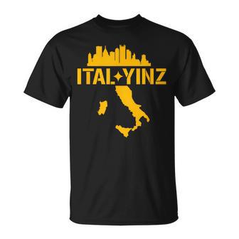 Ital Yinz Italian Pittsburgher T-Shirt - Thegiftio UK