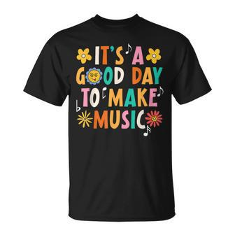 It's A Good Day To Make Music Musician Music Teacher T-Shirt - Thegiftio UK