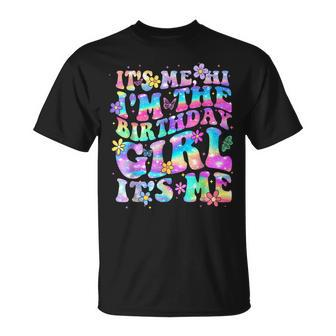 Its Me Hi Im The Birthday Girl Its Me Birthday Party Girls T-Shirt - Seseable