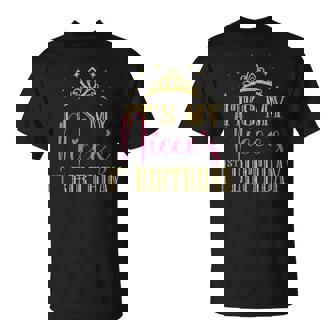 It's My Niece's 1St Birthday Girls Party Family Matching T-Shirt - Monsterry