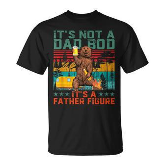 It's Not A Dad Bod It's Father Figure Bear Beer Lovers T-Shirt - Monsterry DE