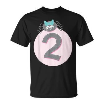 Itsy Bitsy Spider 2 Second Birthday T-Shirt - Monsterry UK