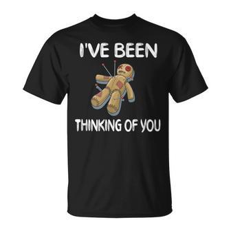 I've Been Thinking Of You Voodoo Doll T-Shirt - Monsterry AU