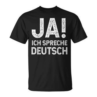 Ja Ich Spreche German T-Shirt - Seseable