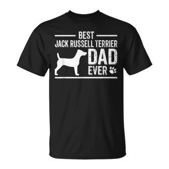 Jack Russell Terrier Dad Best Dog Owner Ever T-Shirt - Geschenkecke