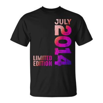 Jahr 2014 Monat Juli 2014 Retro 2014Intage 2014 T-Shirt - Geschenkecke