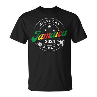 Jamaica Birthday Squad Trip 2024 Vacation Party Matching T-Shirt | Mazezy