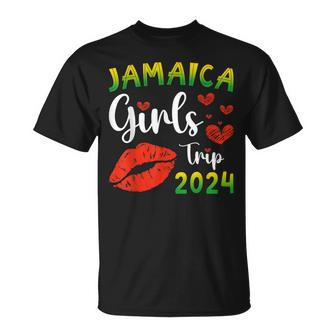 Jamaica Girls Trip 2024 Summer Vacation Jamaica Matching T-Shirt - Thegiftio UK