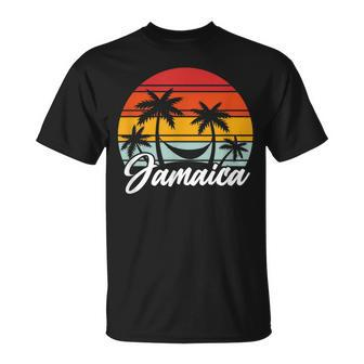 Jamaica Vintage Vacation Beach Ocean Summer Jamaica T-Shirt - Thegiftio UK