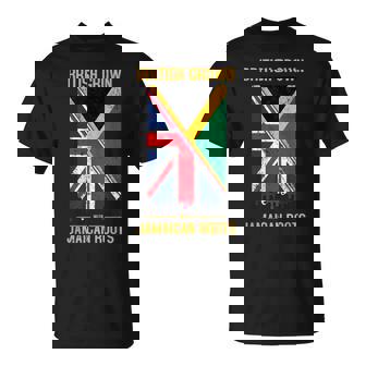 Jamaican Flag With Union Jack & British Caribbean T-Shirt - Thegiftio UK