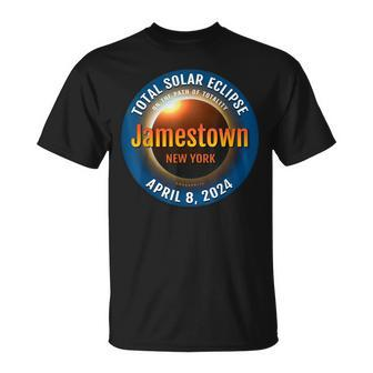 Jamestown New York Ny Total Solar Eclipse 2024 3 T-Shirt - Monsterry CA