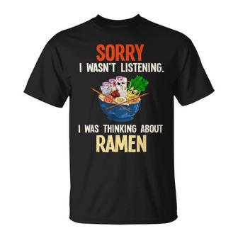 Japanese Noodle Soup Anime Food Ramen T-Shirt - Monsterry UK