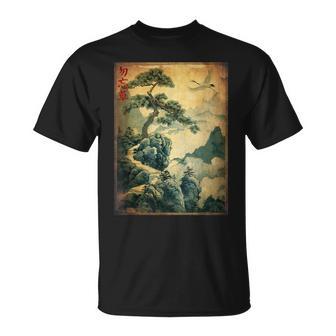 Japanische Holzschnittkunst T-Shirt - Geschenkecke