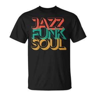 Jazz Funk & Soul Afro Retro Vintage Music T-Shirt - Monsterry DE