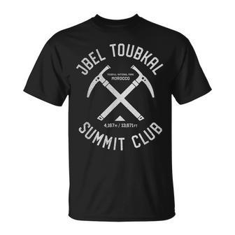 Jbel Toubkal Summit Club I Climbed Jbel Toubkal T-Shirt - Seseable