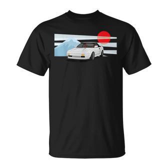 Jdm Mr2 Aw11 Illustrated Graphic T-Shirt - Monsterry