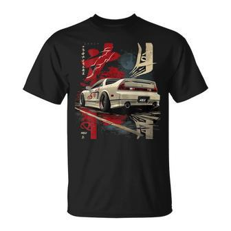 Jdm Tokyo Japan Drift Scarlet Night Nsx Japanese Drift Car T-Shirt - Thegiftio UK