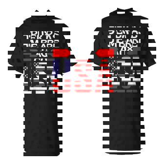 Je Ne Peux Pas Je Me Barre Aux Usa Je Pars Aux États Unis T-Shirt - Cadeauxyz