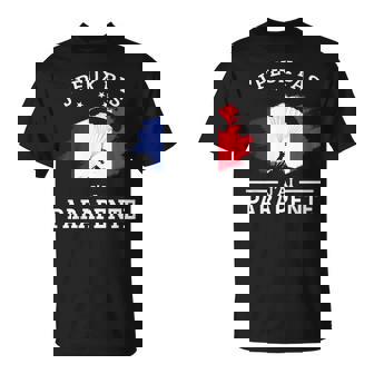 Je Peux Pas J'ai Parapente Parachute Parachutist Parapentist T-Shirt - Cadeauxyz