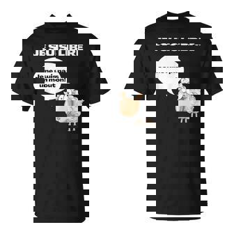 Je Suis Libre Je Ne Suis Pas Un Mouton T-Shirt - Cadeauxyz