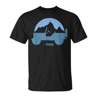 Jeep Willys Mountains T-Shirt - Seseable