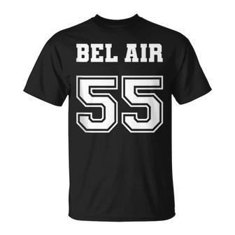 Jersey Style Bel Air 55 1955 California Vintage Muscle Car T-Shirt - Monsterry DE