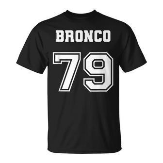 Jersey Style Bronco 79 1979 Old School Suv 4X4 Offroad Truck T-Shirt - Monsterry DE